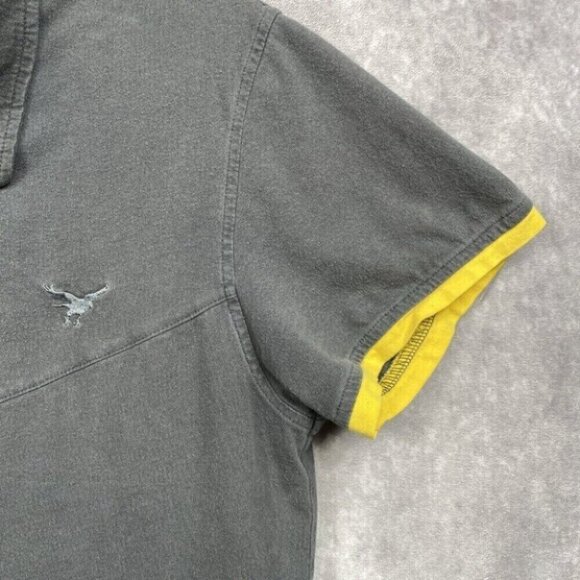 Nike Polo Shirt Lance Armstrong 10/2 Athletic Sportswear Cycling Eagle Size M - Picture 4 of 13